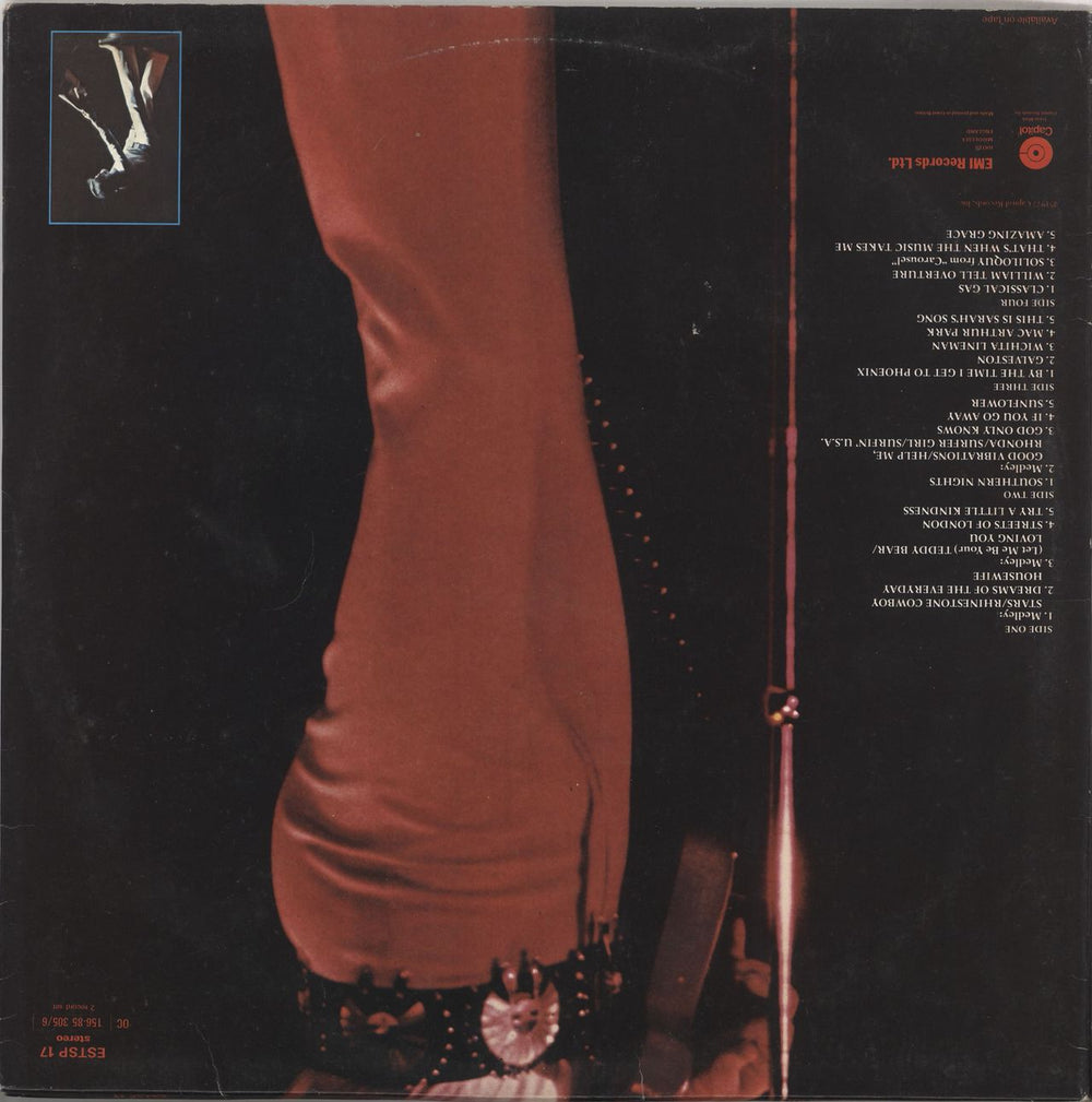 Glen Campbell Live At The Royal Festival Hall UK 2-LP vinyl record set (Double LP Album) GLC2LLI635483