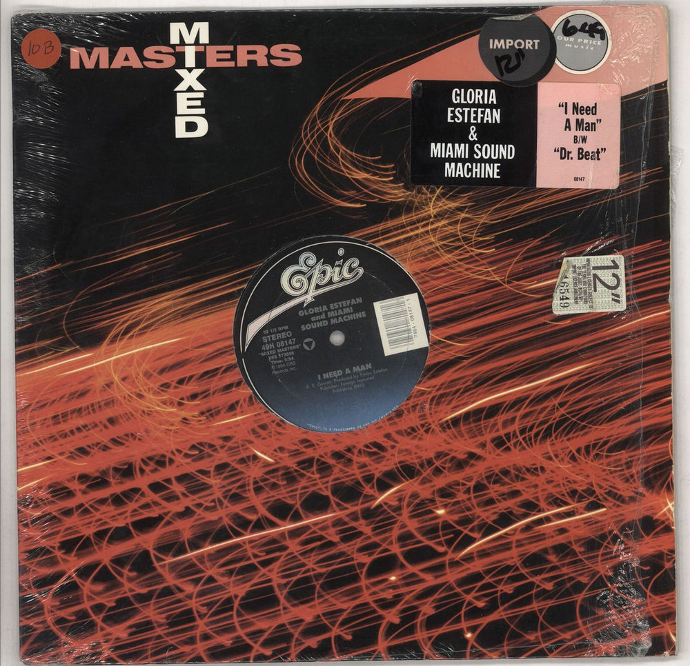 Gloria Estefan Need A Man US 12" vinyl single (12 inch record / Maxi-single) 49H08147