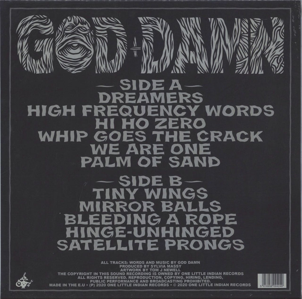 God Damn God Damn - Clear Vinyl - Sealed UK vinyl LP album (LP record) 5016958094249