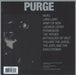 Godflesh Purge - Silver Vinyl UK vinyl LP album (LP record)