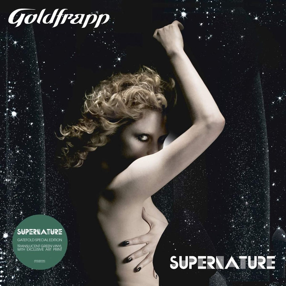 Goldfrapp Supernature - Green Vinyl - Sealed UK vinyl LP album (LP record) GSTUMM250