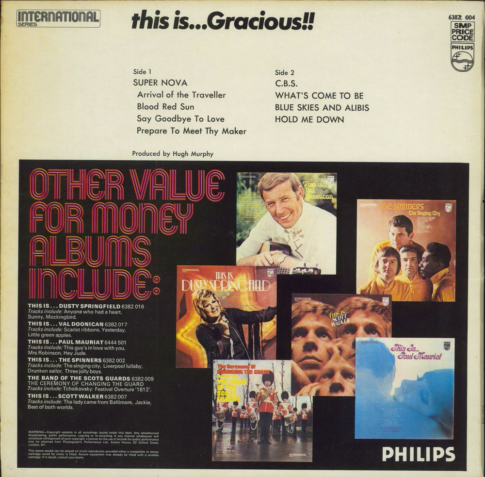 Gracious! This Is... Gracious!! - 1st UK vinyl LP album (LP record)