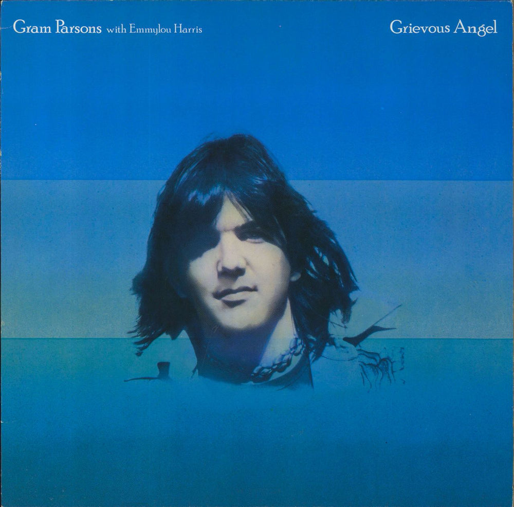 Gram Parsons Grievous Angel - EX Dutch vinyl LP album (LP record) MS2171