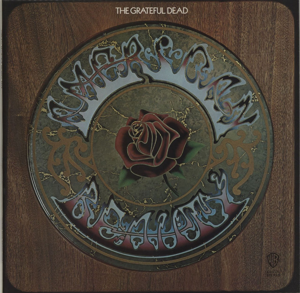 Grateful Dead American Beauty - Burbank label UK vinyl LP album (LP record) K46074