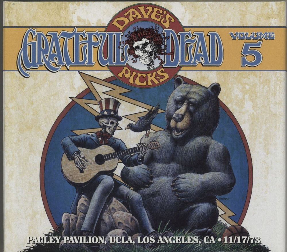 Grateful Dead Dave's Picks Volume 5: Pauley Pavilion, UCLA, Los Angeles, CA 11/17/73 US 3-CD album set (Triple CD) R2532995