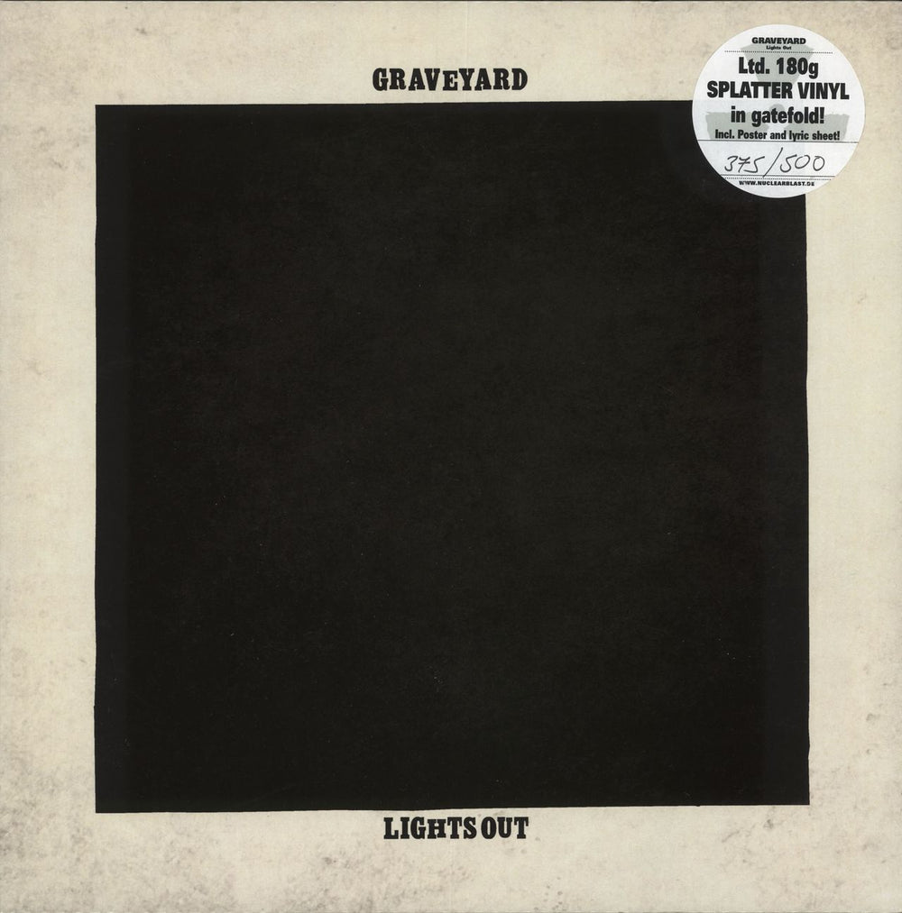 Graveyard Lights Out - 180 Gram Splatter Vinyl German vinyl LP album (LP record) NB 2963-1