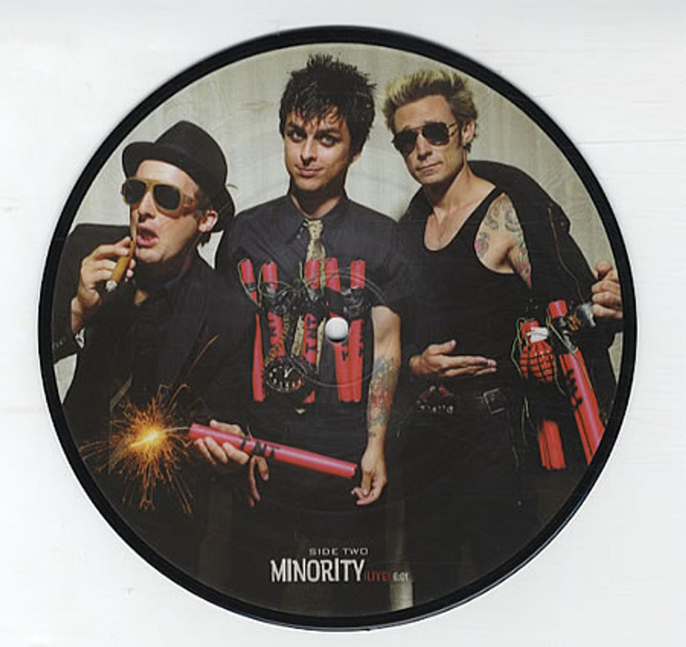 Green Day Holiday UK 7" vinyl picture disc (7 inch picture disc single) GRN7PHO319204