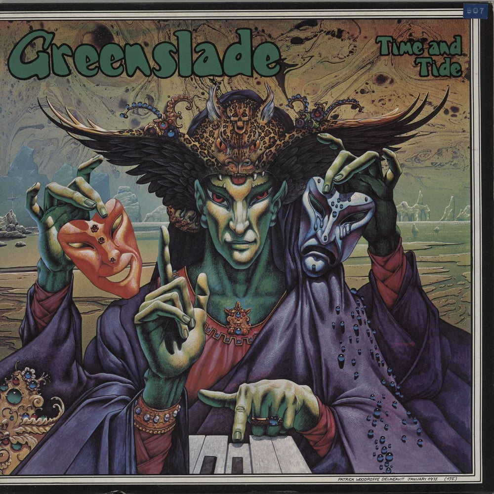 Greenslade Time And Tide UK vinyl LP album (LP record) K56126