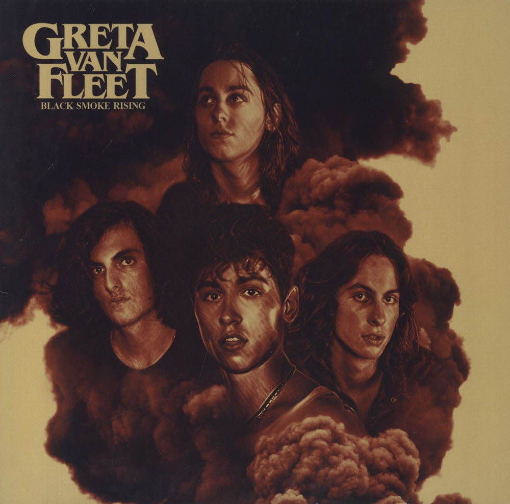 Greta Van Fleet Black Smoke Rising EP US 12" vinyl single (12 inch record / Maxi-single) B0027198-01