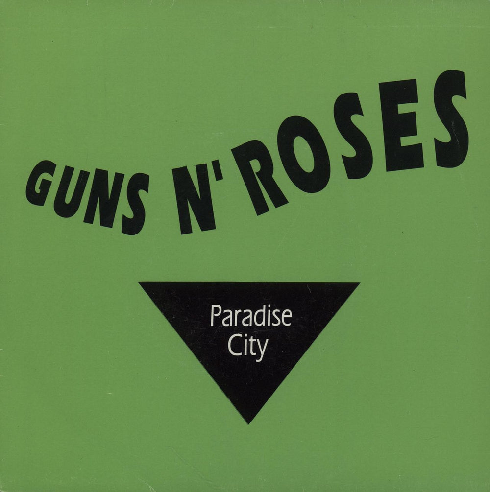 Guns N Roses Paradise City Spanish Promo 7" vinyl single (7 inch record / 45) 1.041