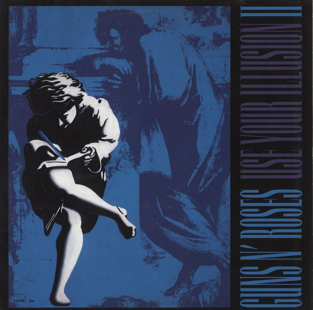 Guns N Roses Use Your Illusion II UK 2-LP vinyl record set (Double LP Album) 0720642442012