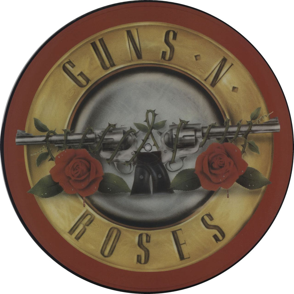 Guns N Roses Welcome To The Jungle UK 12" vinyl picture disc (12 inch picture record) GEF30TP