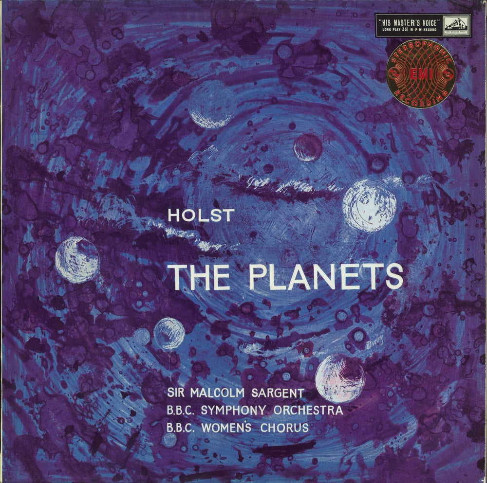 Gustav Holst The Planets - 1st UK vinyl LP album (LP record) ASD269