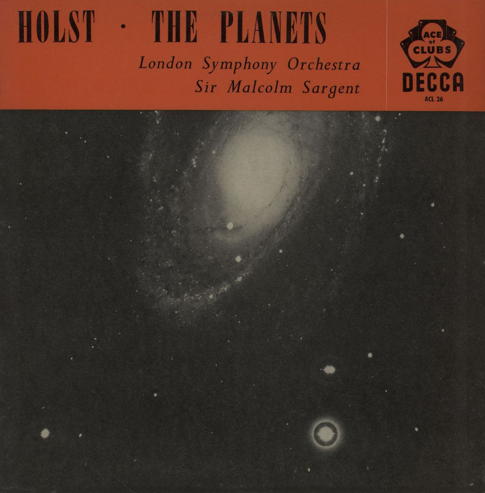 Gustav Holst The Planets UK vinyl LP album (LP record) ACL26