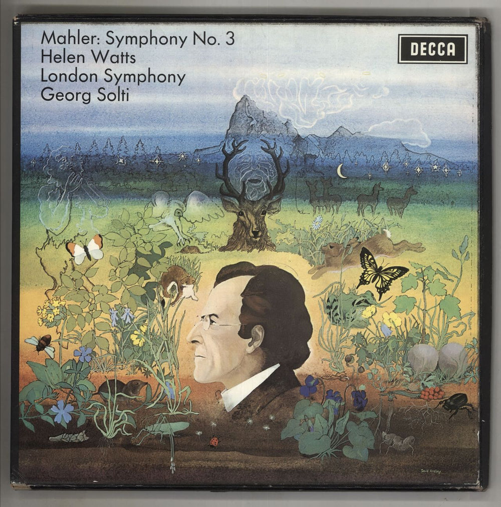 Gustav Mahler Symphony No. 3 UK Vinyl Box Set SET385-6