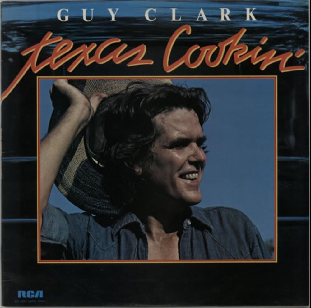 Guy Clark Texas Cookin' UK vinyl LP album (LP record) RS1097