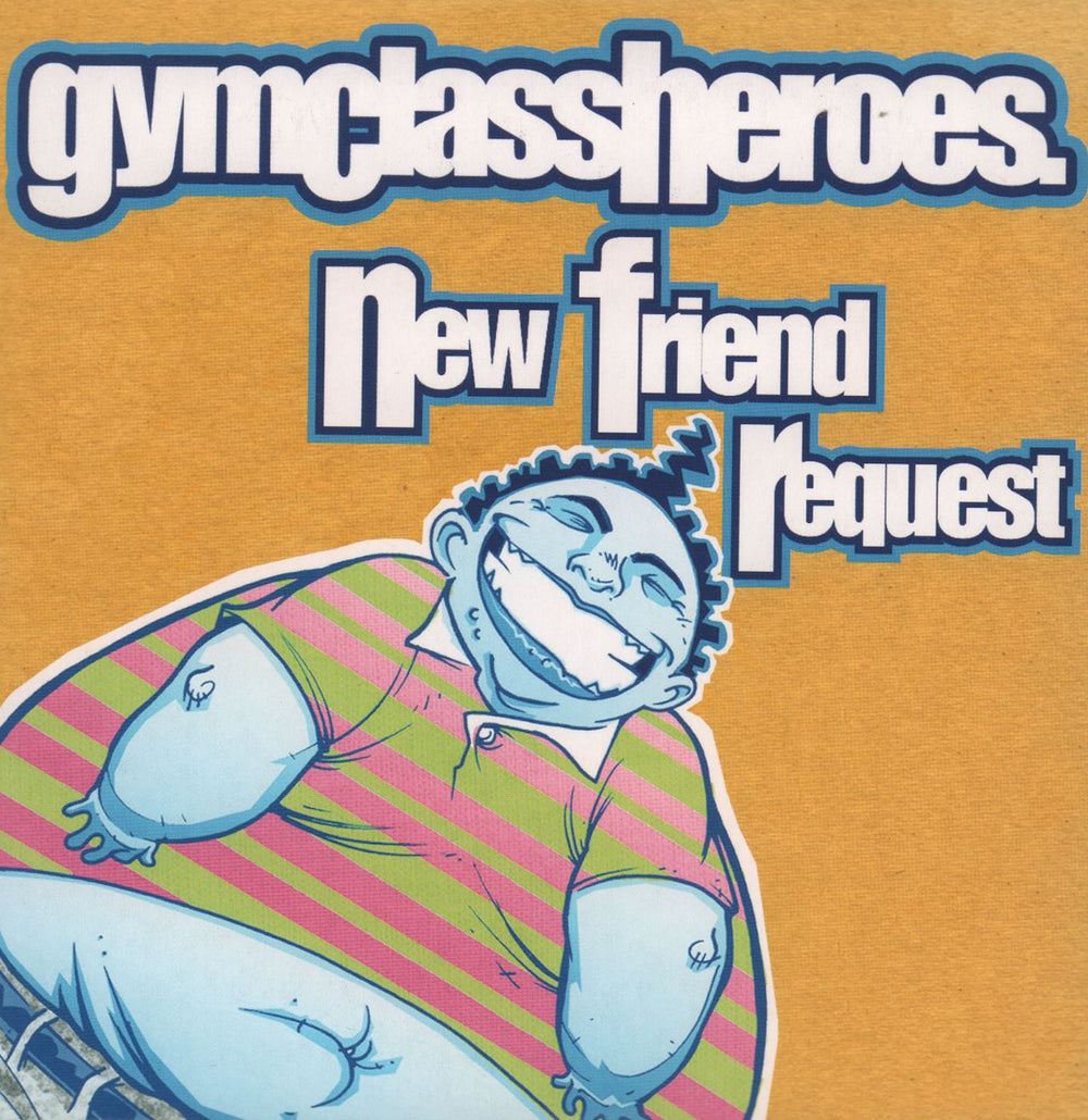 Gym Class Heroes New Friend Request UK Promo CD single (CD5 / 5") SAM01181