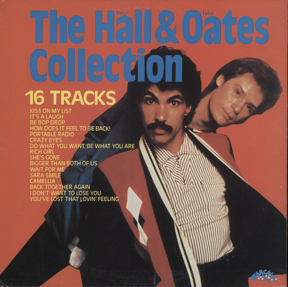 Hall & Oates The Hall & Oates Collection New Zealand vinyl LP album (LP record) STAR104