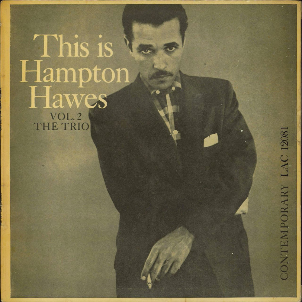 Hampton Hawes This Is Hampton Hawes UK vinyl LP album (LP record) LAC12081