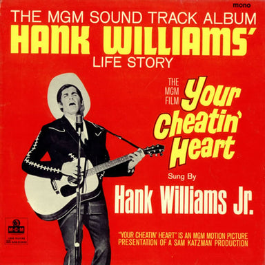 Hank Williams Jr. Your Cheatin' Heart UK vinyl LP album (LP record) MGMC996