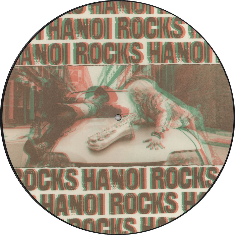 Hanoi Rocks Don't You Ever Leave Me UK 12" vinyl picture disc (12 inch picture record) WA4885