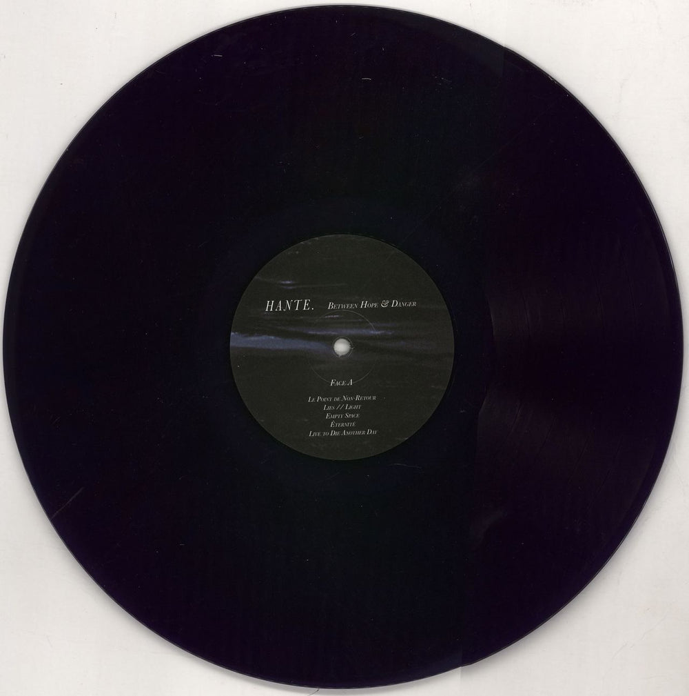 Hante. Between Hope & Danger - 1st - Blue Violet Vinyl - Signed French vinyl LP album (LP record) 3DNLPBE766147