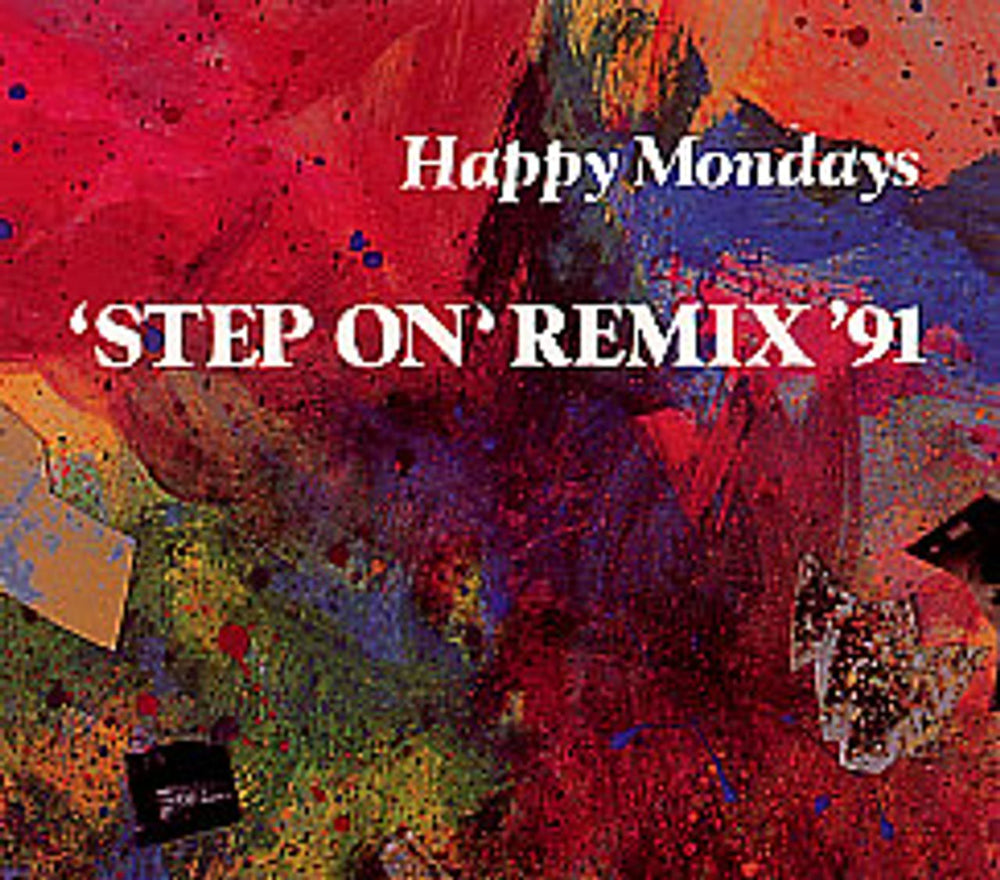 Happy Mondays Step On Remix 91 US CD single (CD5 / 5") 9665692