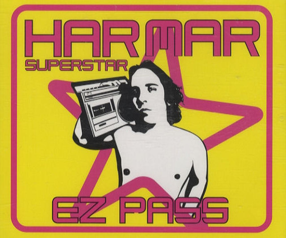 Har Mar Superstar Ez Pass UK Promo CD single (CD5 / 5") BUN054CDP