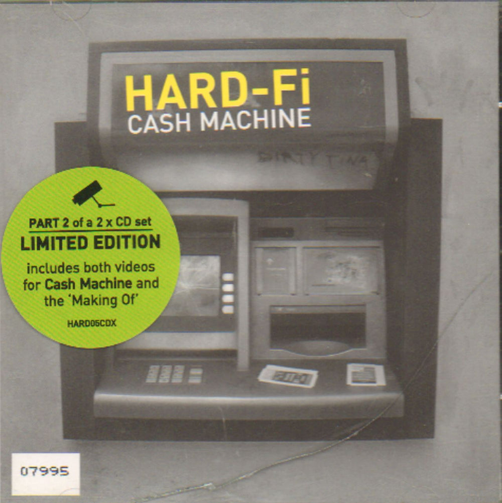 Hard-Fi Cash Machine UK CD-R acetate HARD05CDX