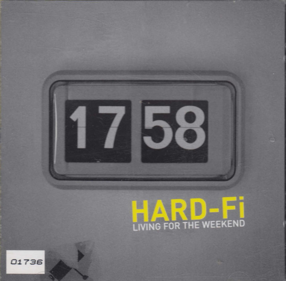 Hard-Fi Living For The Weekend UK CD single (CD5 / 5") HARD04CDX