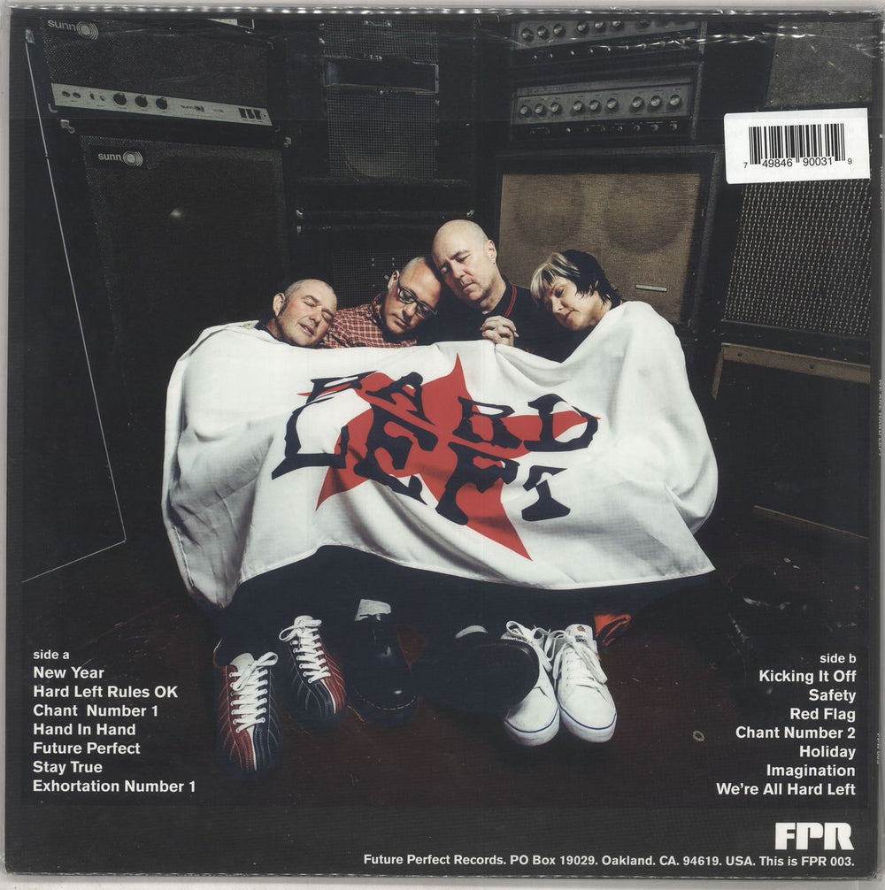Hard Left We Are Hard Left US vinyl LP album (LP record) 749846900319