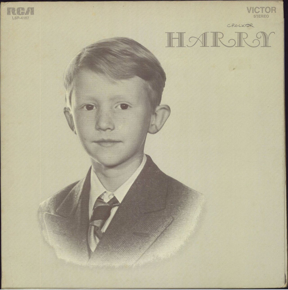 Harry Nilsson Harry Jamaican vinyl LP album (LP record) LSP-4197