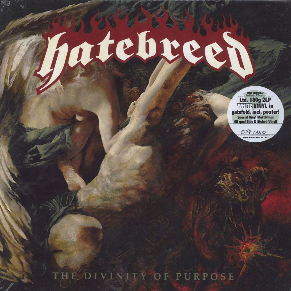 Hatebreed The Divinity Of Purpose UK 2-LP vinyl record set (Double LP Album) NB3026-1