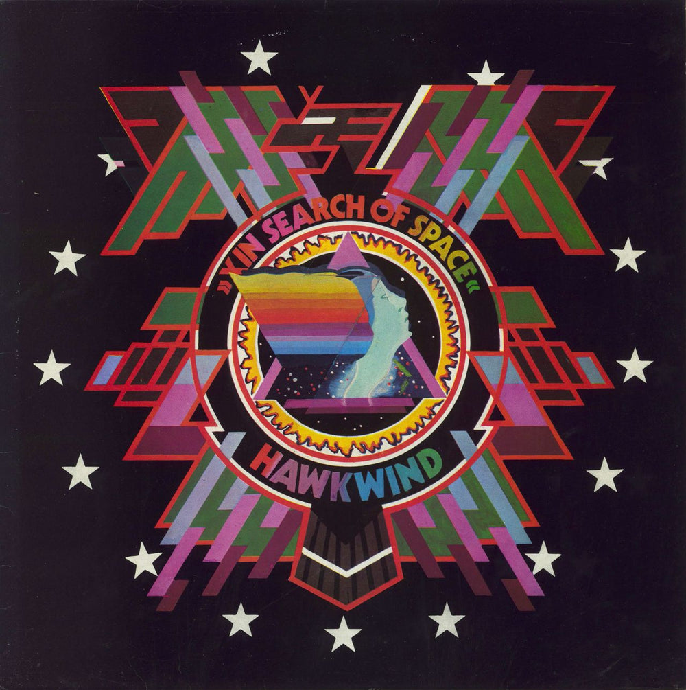 Hawkwind In Search Of Space UK vinyl LP album (LP record) LBG29202
