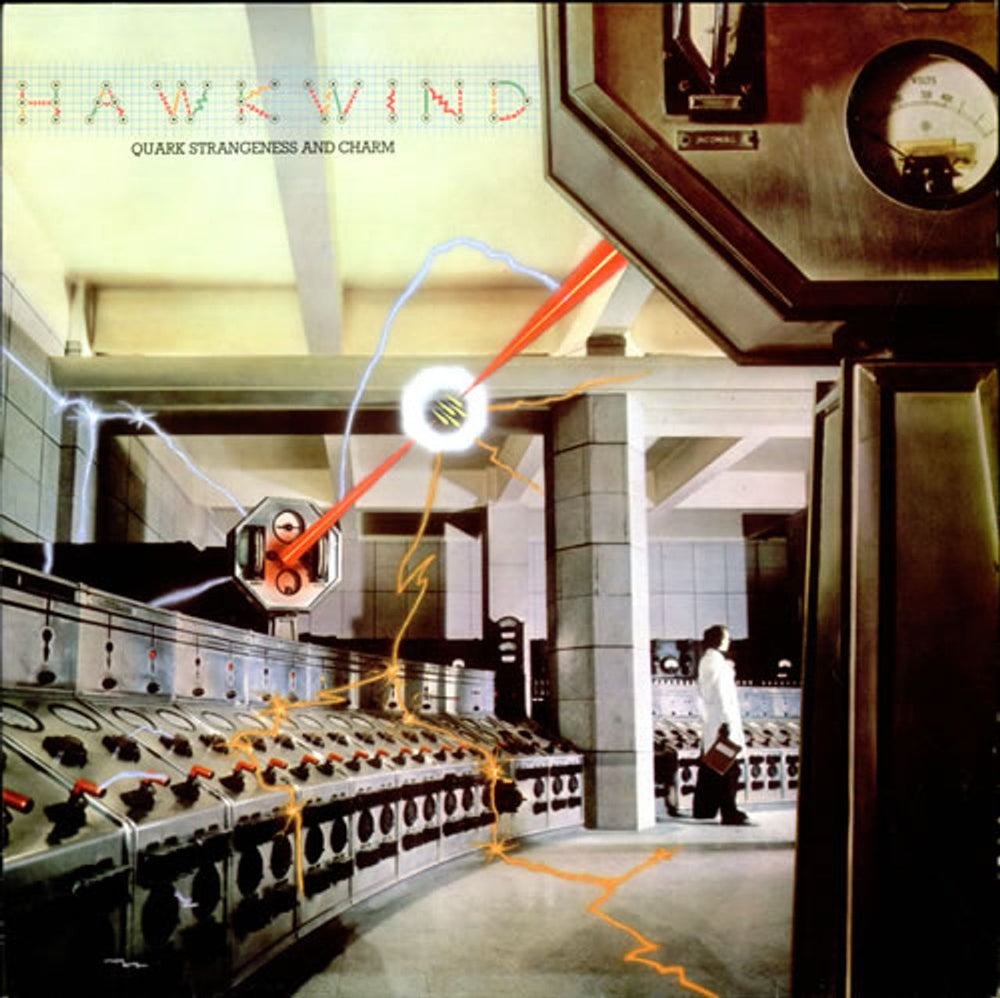 Hawkwind Quark Strangeness And Charm UK vinyl LP album (LP record) CHC50