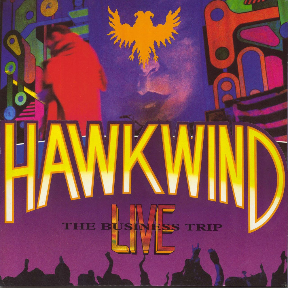 Hawkwind The Business Trip UK 2-LP vinyl record set (Double LP Album) EBSLP111