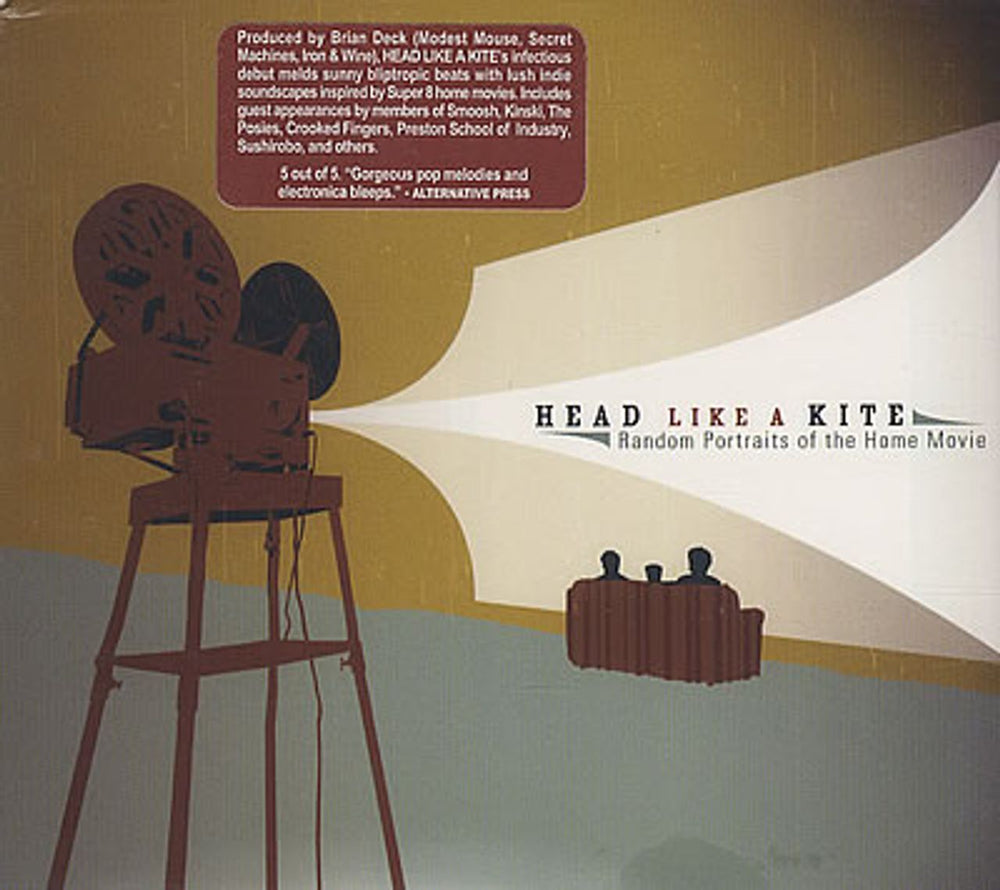 Head Like A Kite Random Portraits Of The Home Movie US CD album (CDLP) P2512