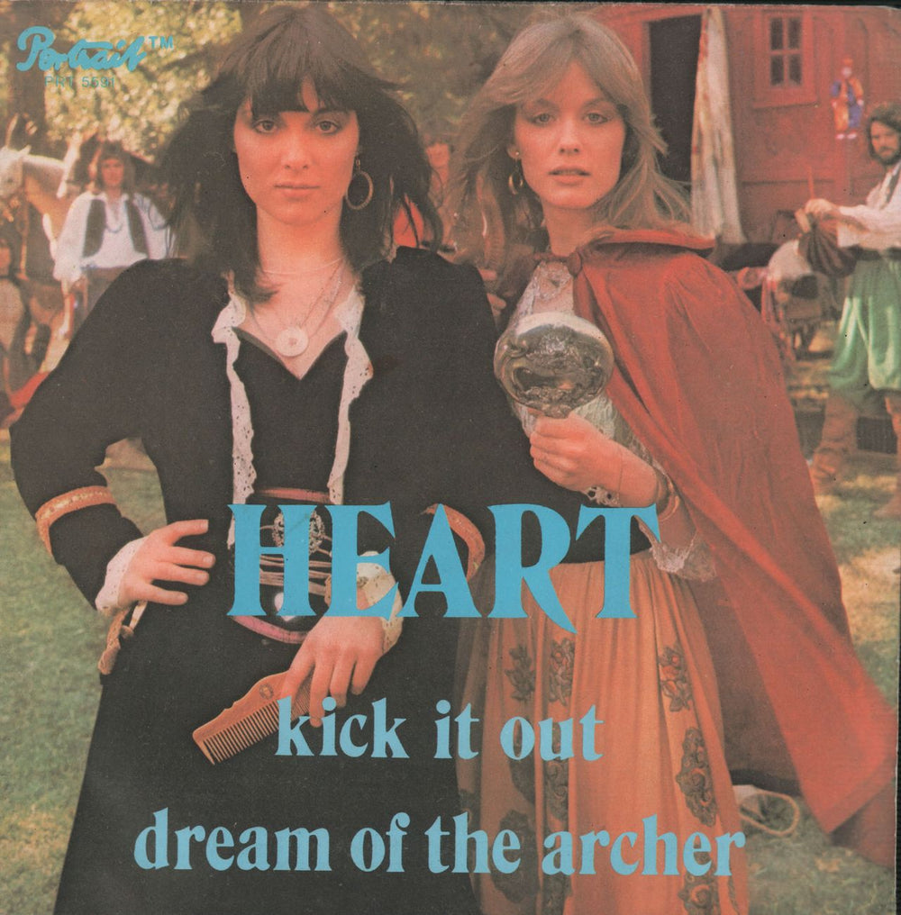 Heart Kick It Out Italian 7" vinyl single (7 inch record / 45) PRT5591