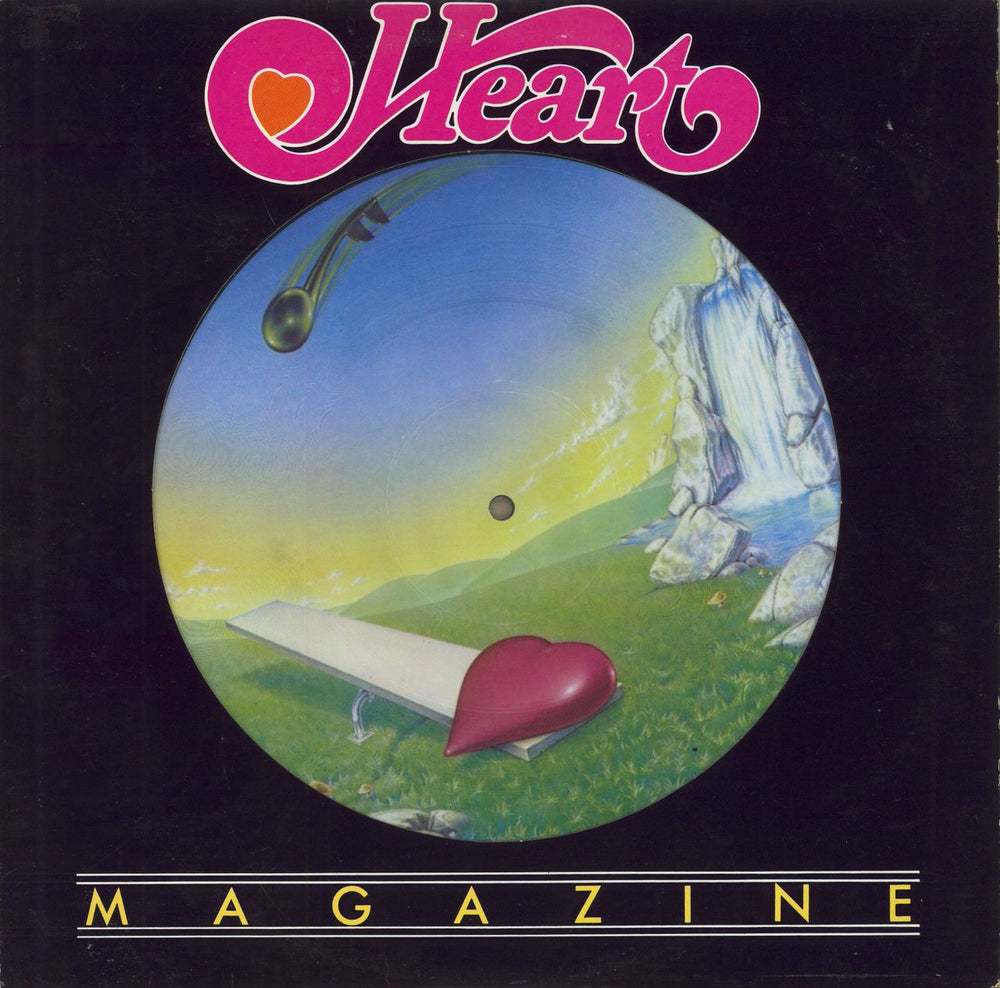 Heart Magazine Canadian picture disc LP (vinyl picture disc album) MRS-1-SP