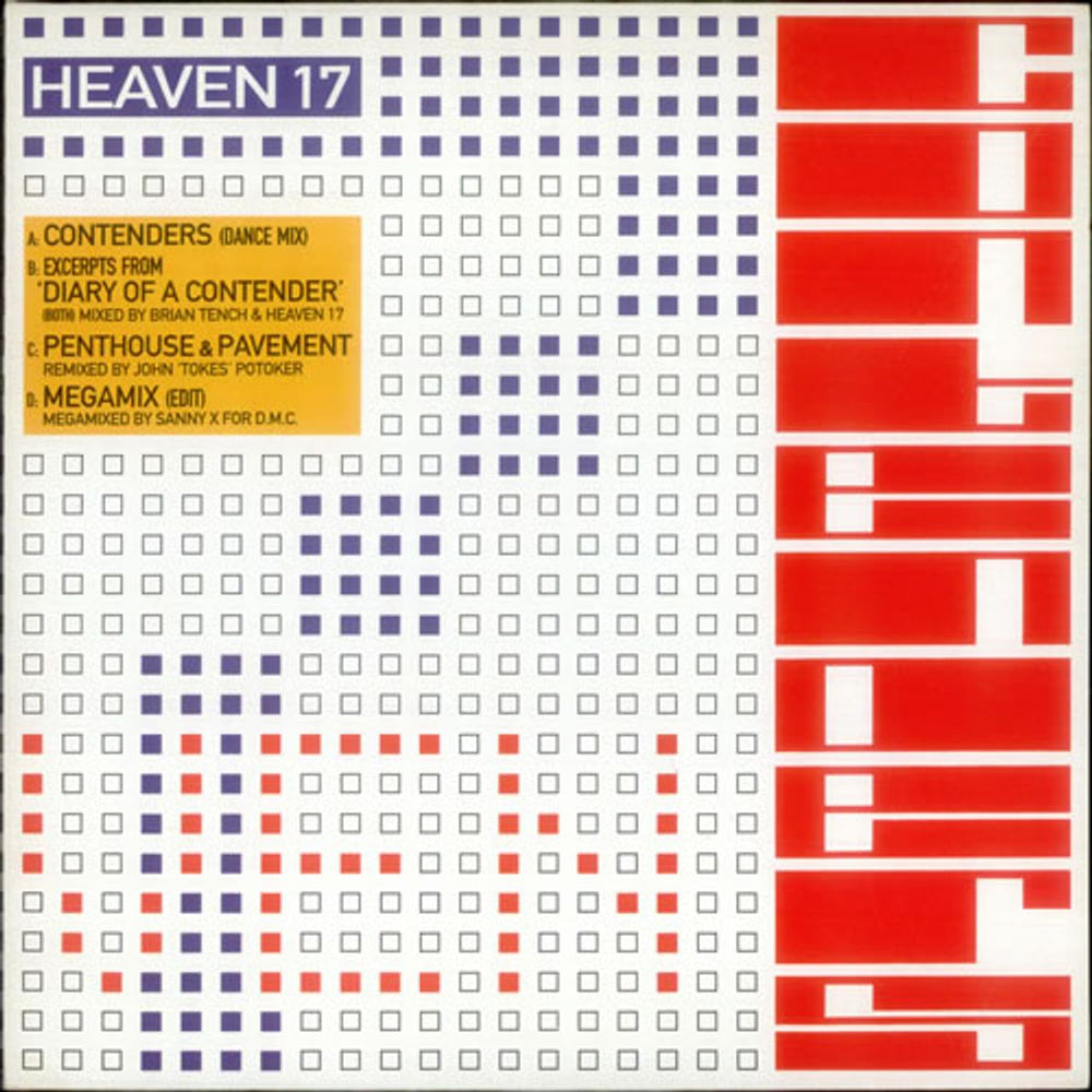 Heaven 17 Contenders - Double Pack UK 12" vinyl single (12 inch record / Maxi-single) VSD881-12