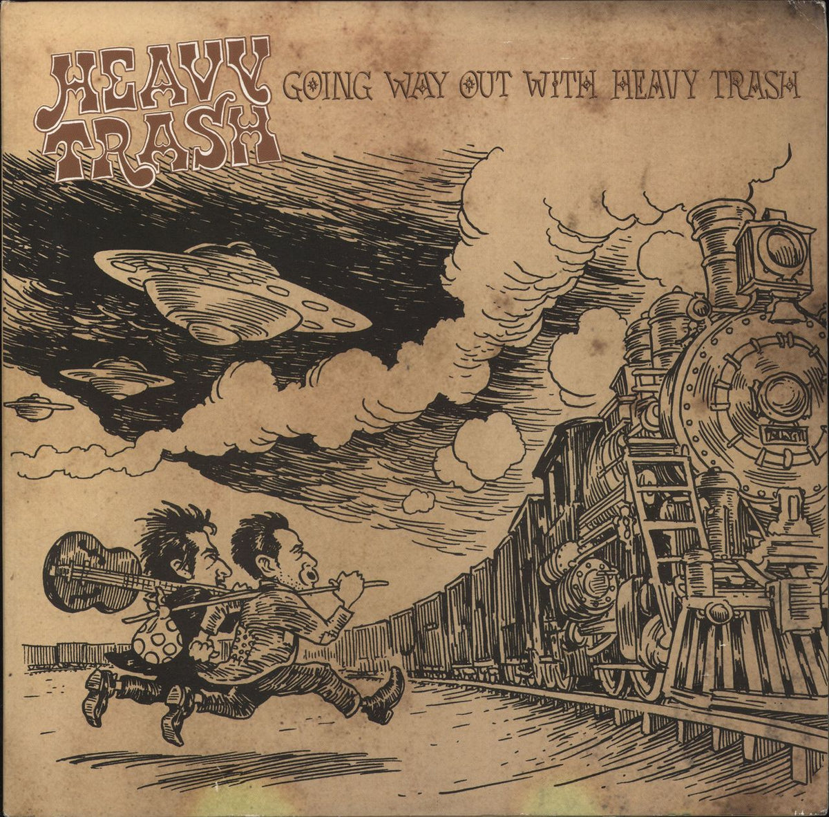 Heavy Trash Going Way Out With Heavy Trash US 2LP vinyl set