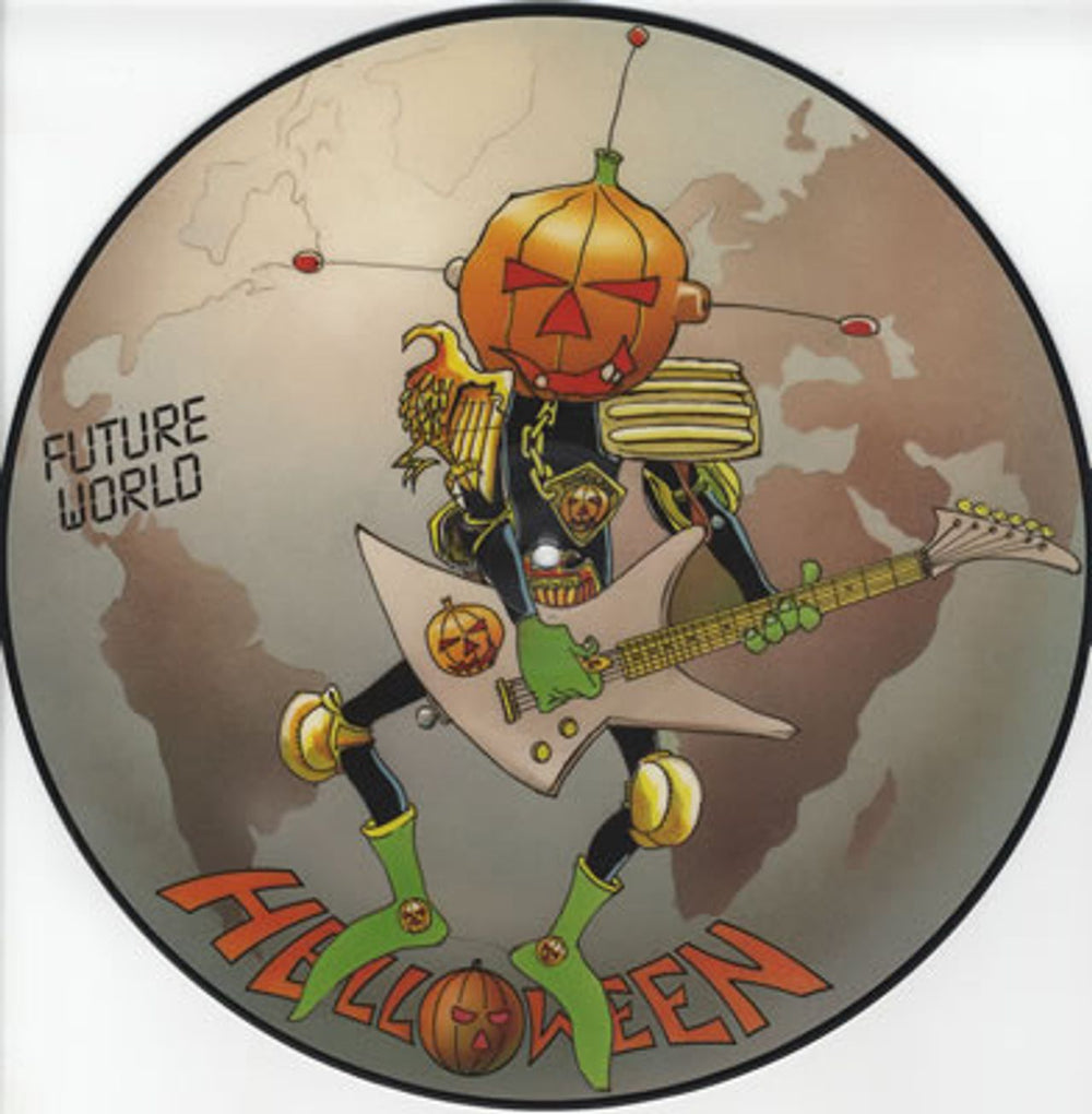 Helloween Future World German 12" vinyl picture disc (12 inch picture record) N0083PD