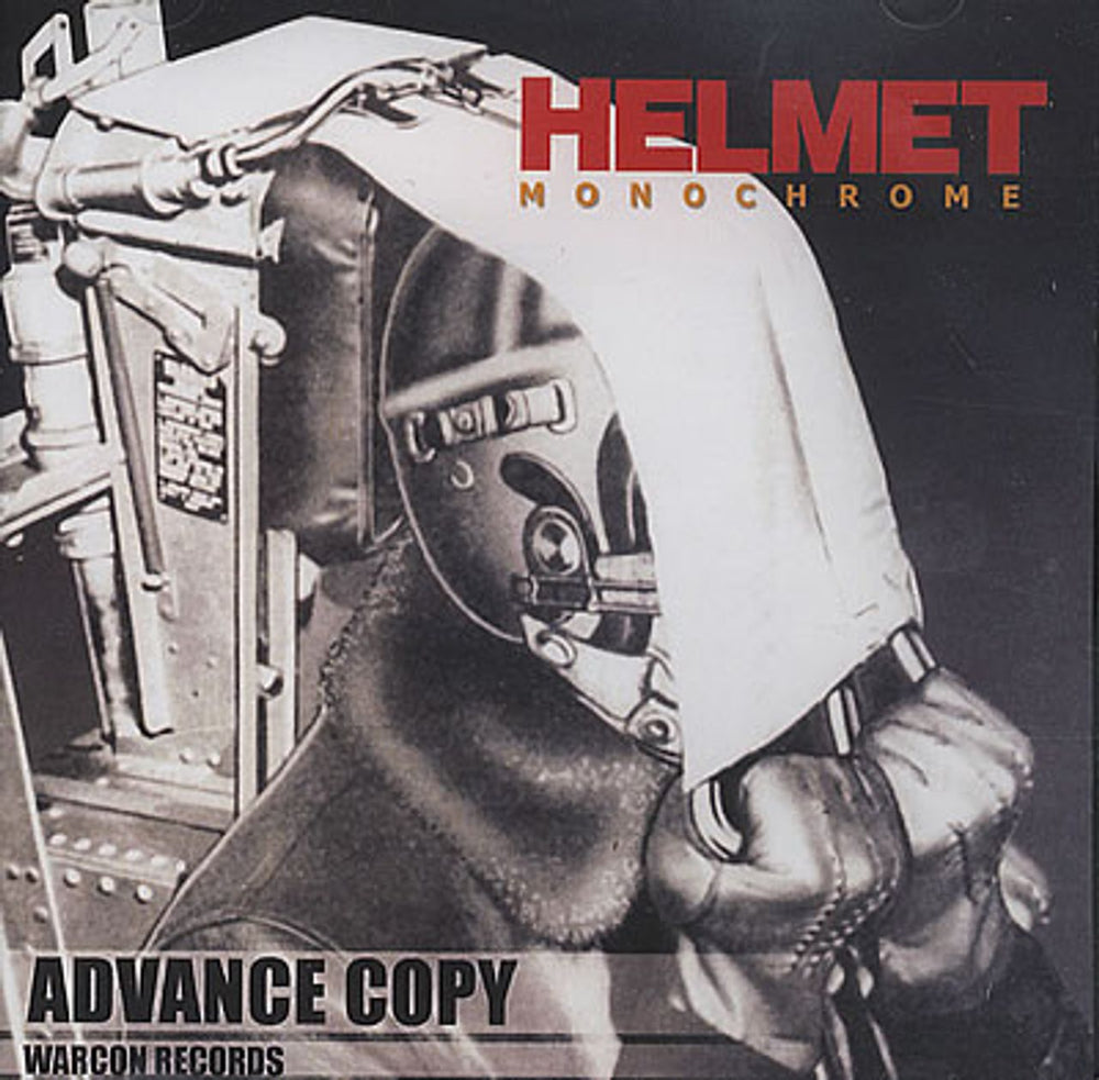 Helmet Monochrome US Promo CD album (CDLP) WRCNPR1