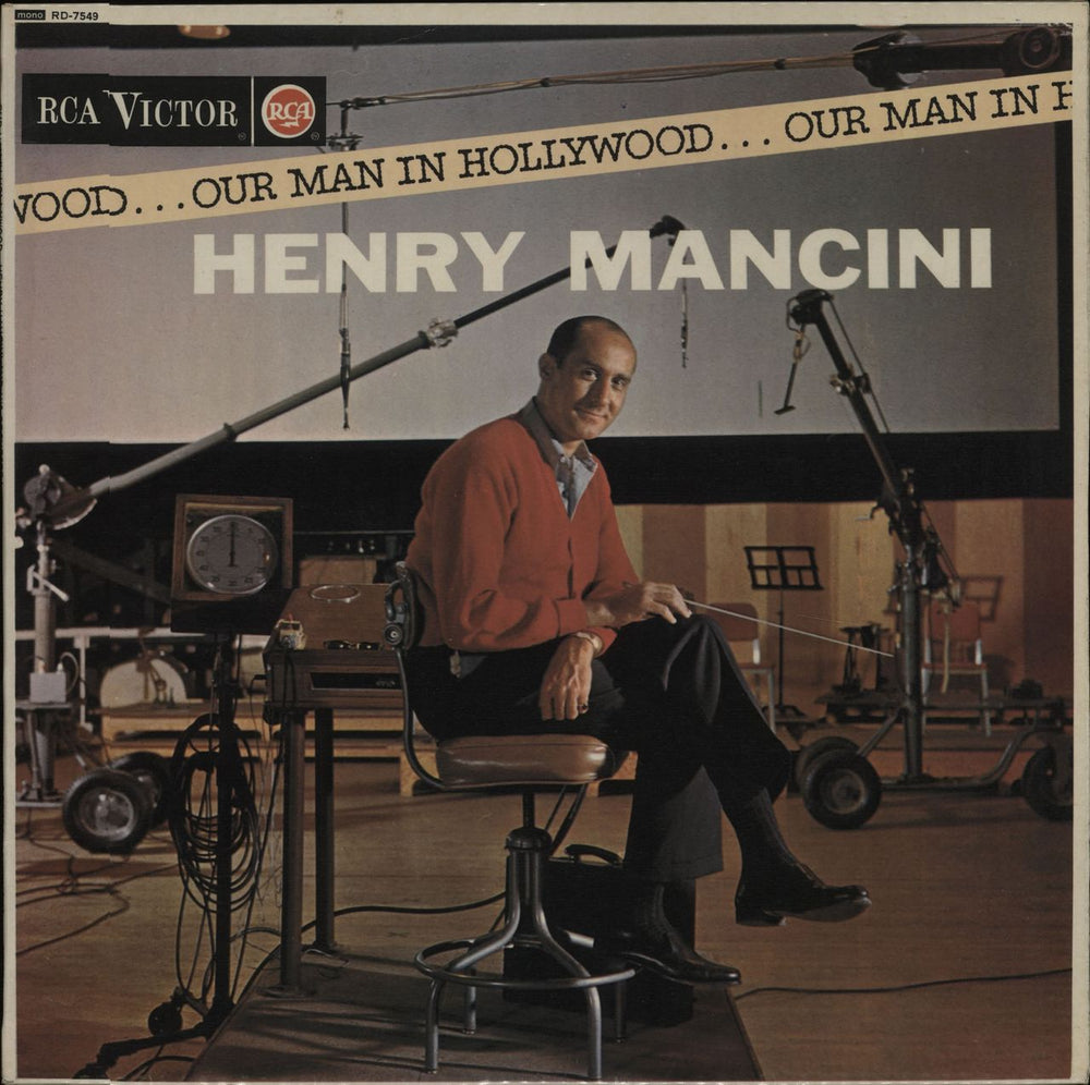 Henry Mancini Our Man In Hollywood UK vinyl LP album (LP record) RD-7549