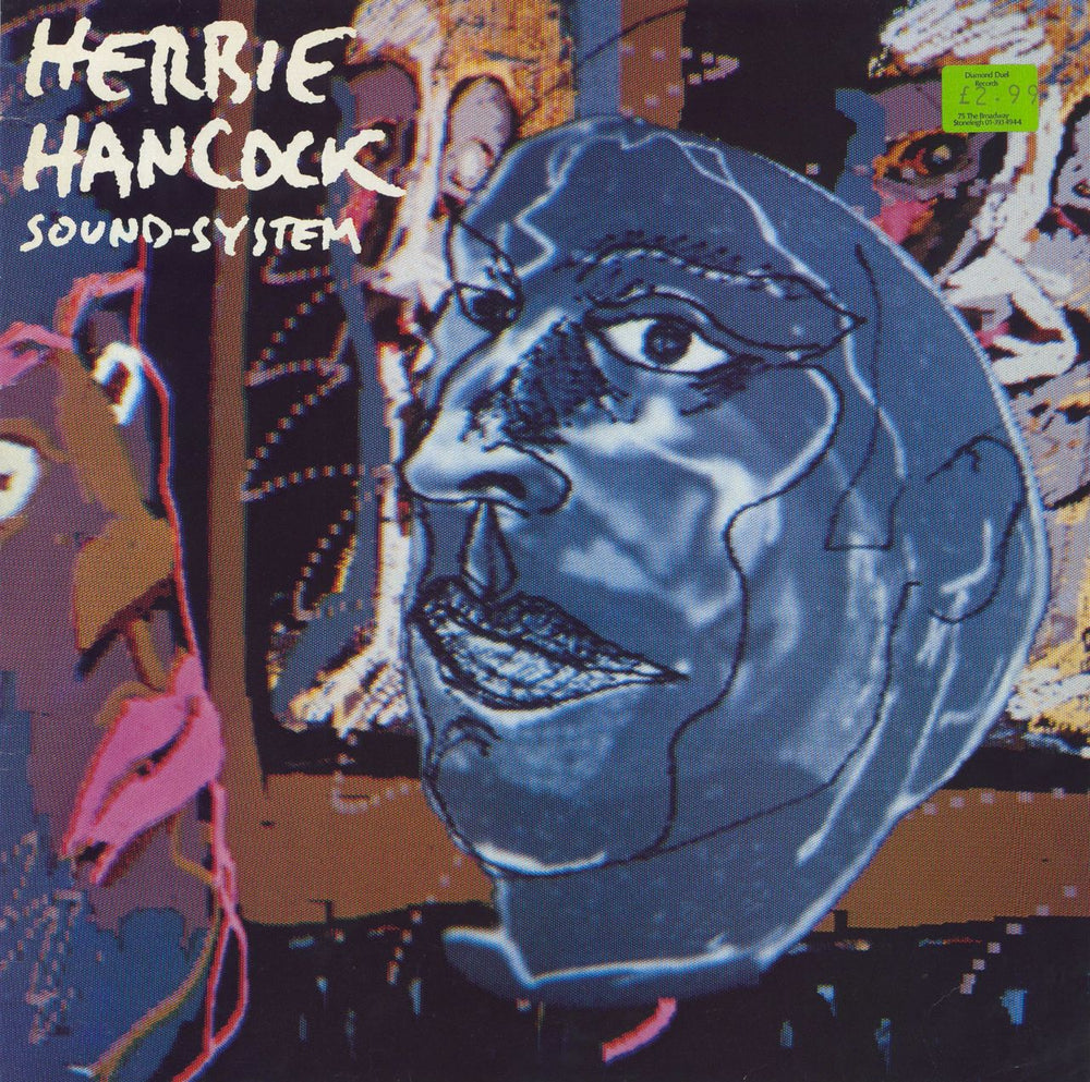 Herbie Hancock Sound-System UK vinyl LP album (LP record) 26062