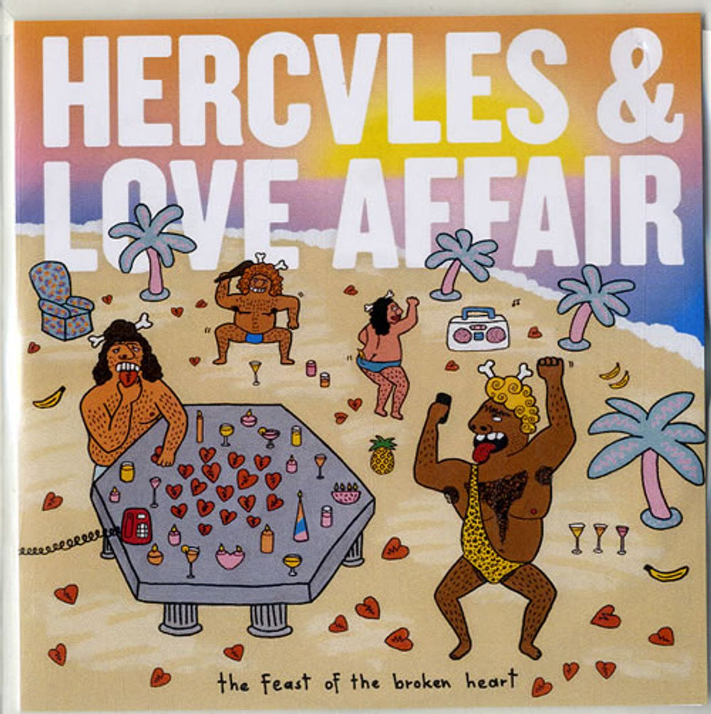 Hercules And Love Affair The Feast Of The Broken Heart UK Promo CD-R acetate CDR