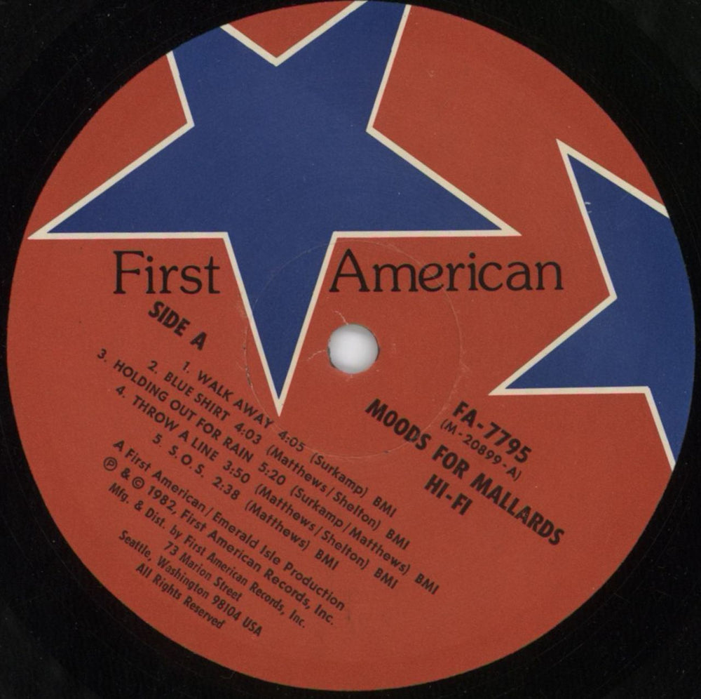 Hi-Fi Moods For Mallards US vinyl LP album (LP record) -FILPMO815993