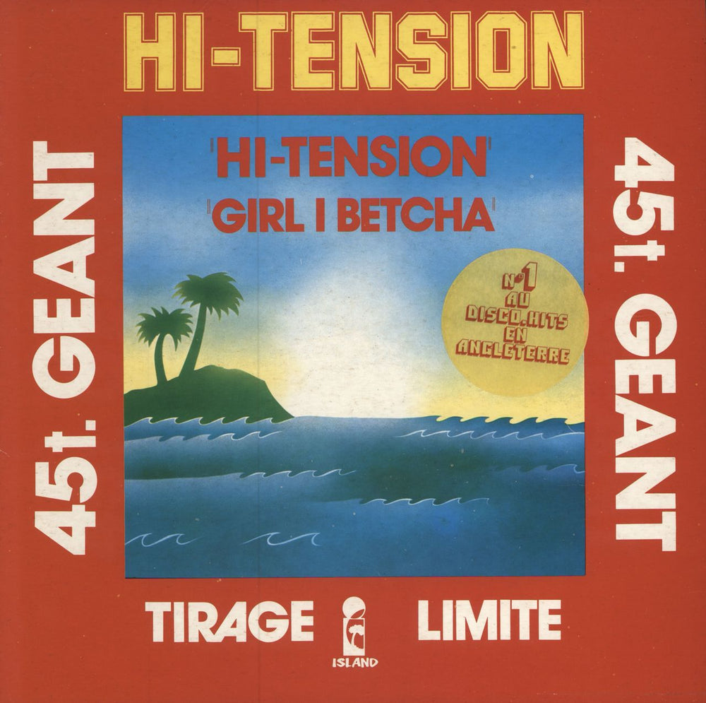 Hi-Tension Hi-Tension French 12" vinyl single (12 inch record / Maxi-single) 9199663