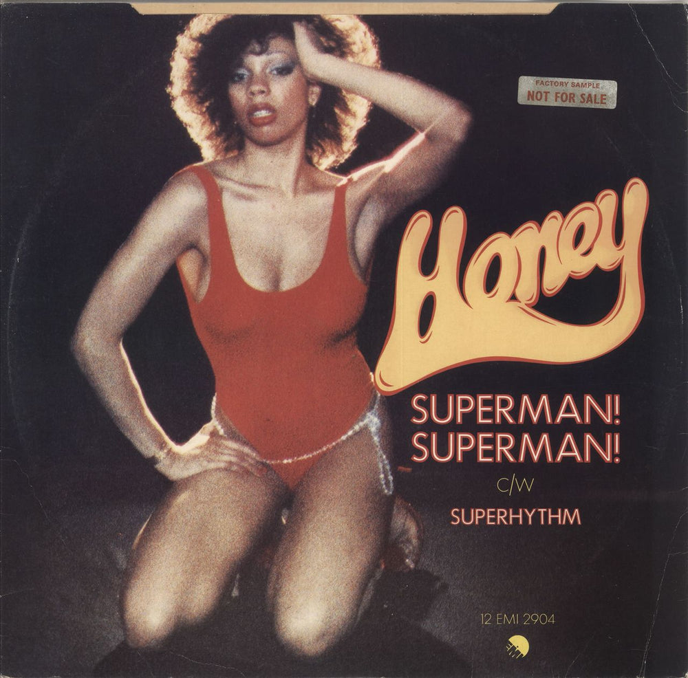 Honey (Disco) Superman! Superman! UK 12" vinyl single (12 inch record / Maxi-single)