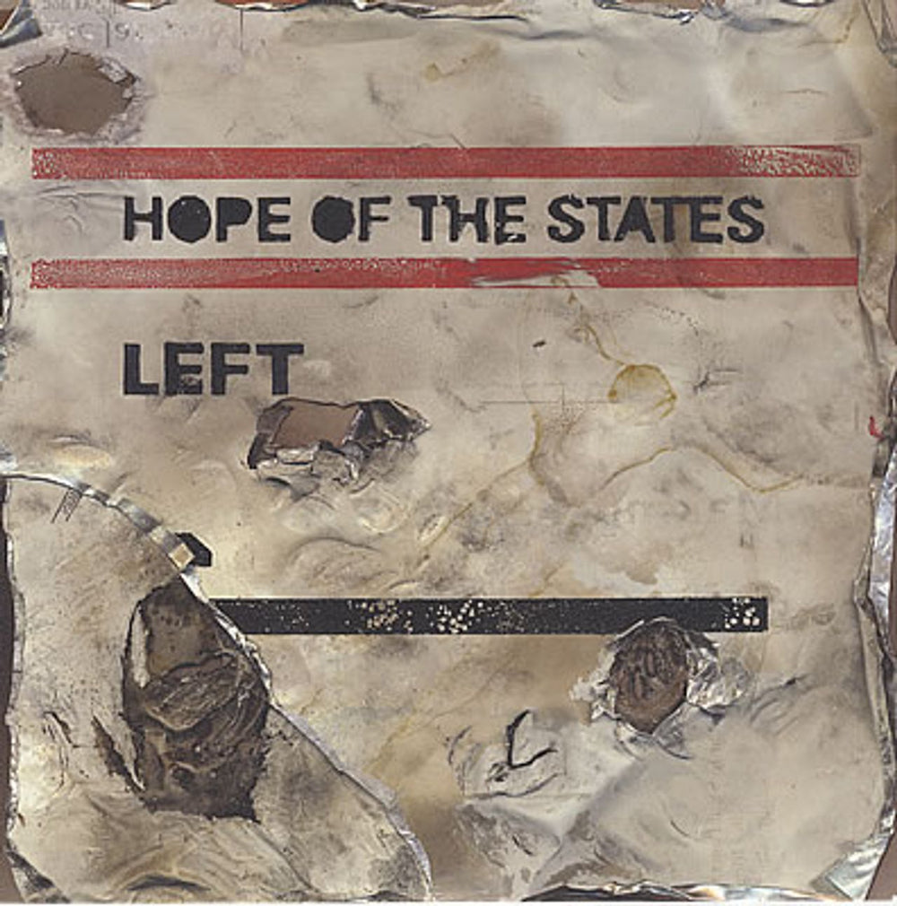 Hope Of The States Left UK 7" vinyl single (7 inch record / 45) LEFT7206